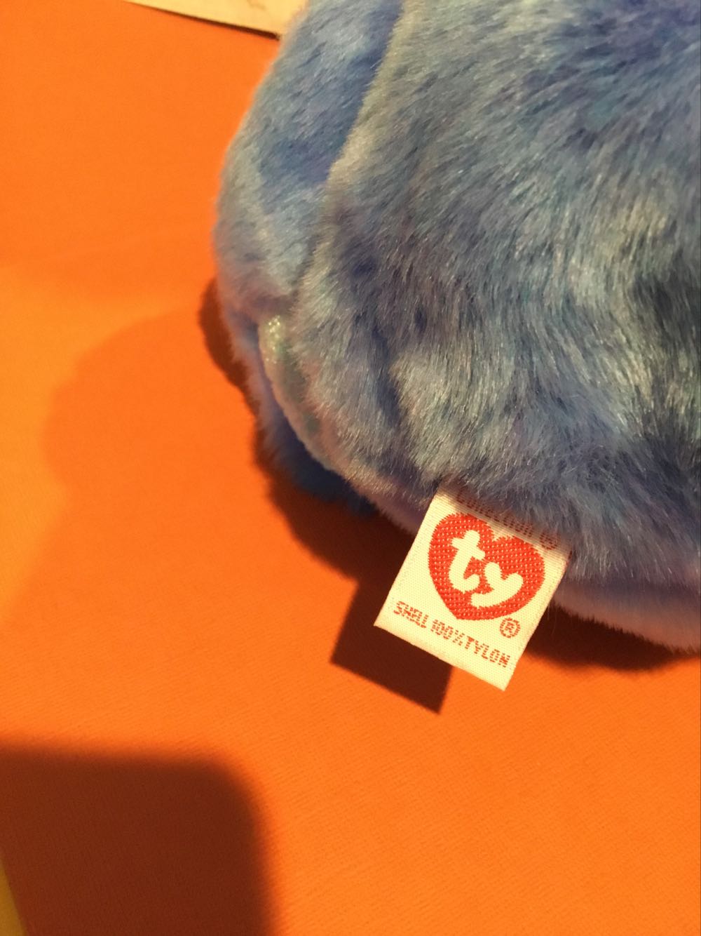 Clubby II the Bear - Beanie Buddy  (United States) plush collectible [Barcode 008421099917] - Main Image 4