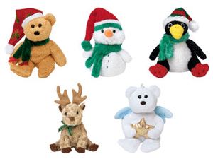 Toboggan The Penguin - Jingle Beanies  plush collectible [Barcode 008421350476] - Main Image 2