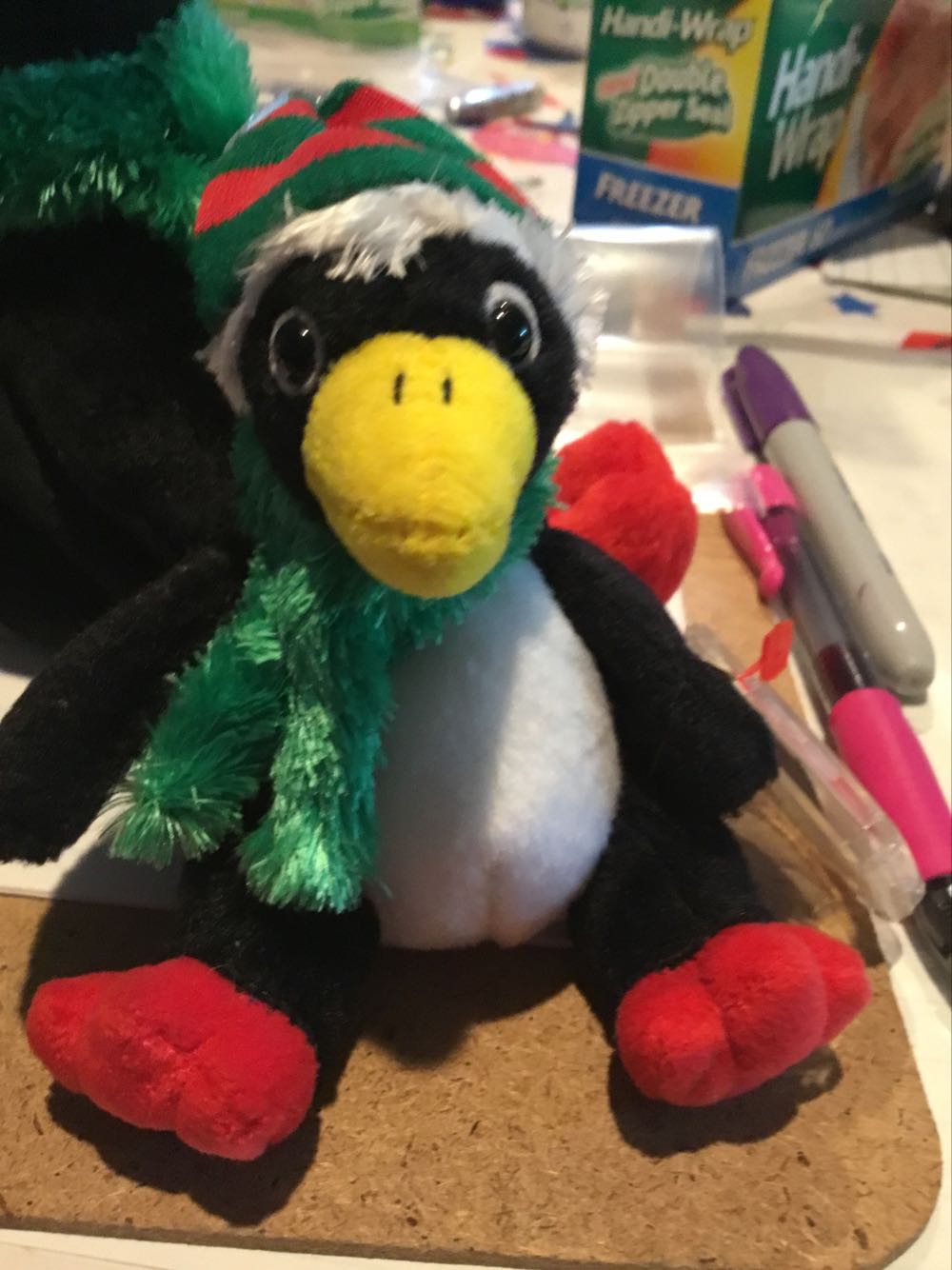 Toboggan The Penguin - Jingle Beanies  plush collectible [Barcode 008421350476] - Main Image 4