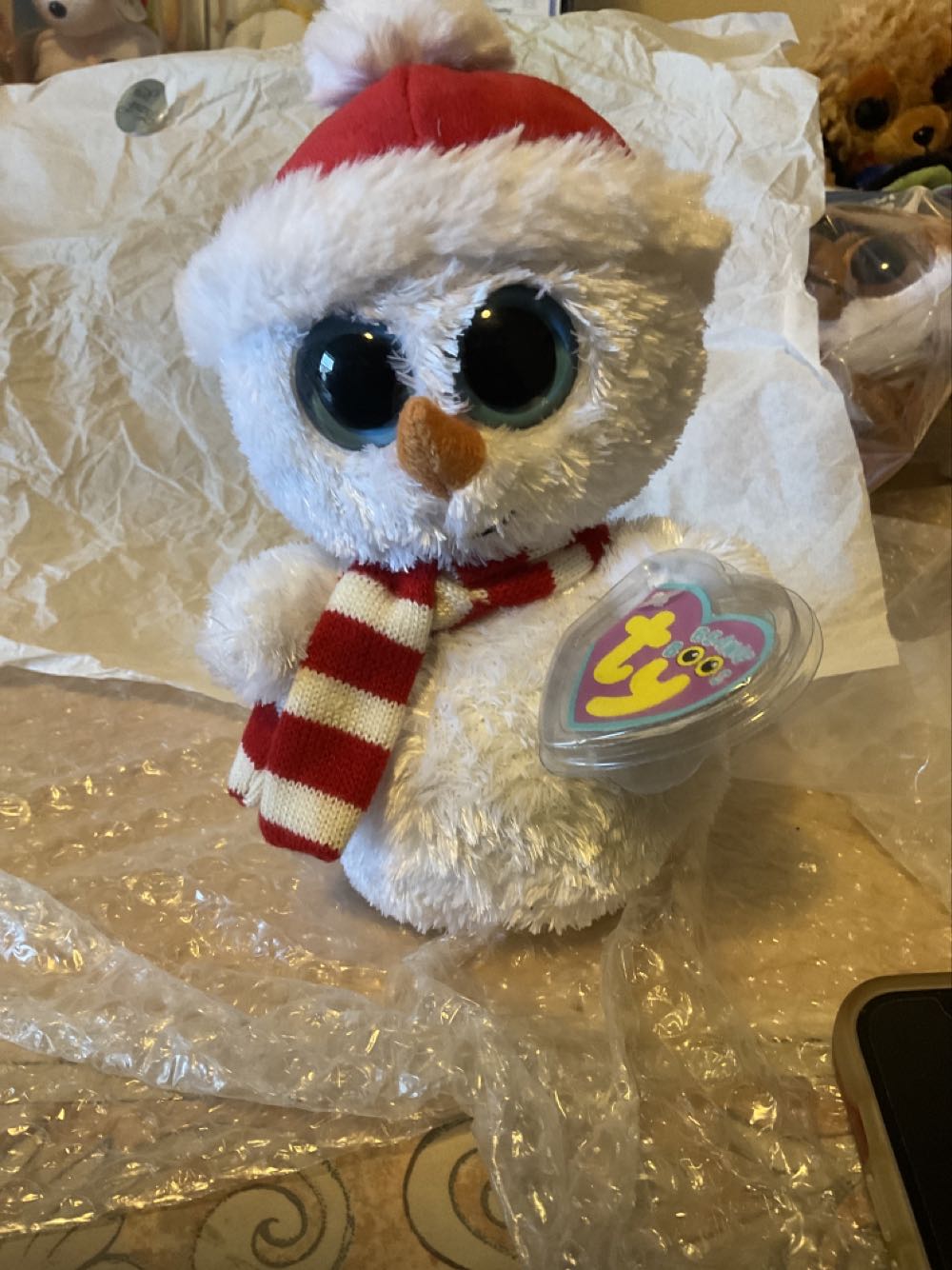 Beanie Boos - Scoops Christmas Snowman  (United States) plush collectible [Barcode 008421360246] - Main Image 4