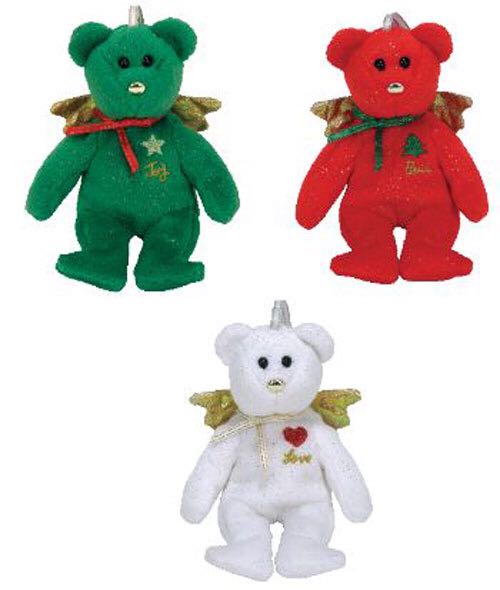 Jingle Beanies - Gift Of Joy (Hallmark)  plush collectible [Barcode 008421370054] - Main Image 2