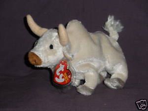 Frosty-The Bull: 10 Year  (United States) plush collectible [Barcode 008421400096] - Main Image 2