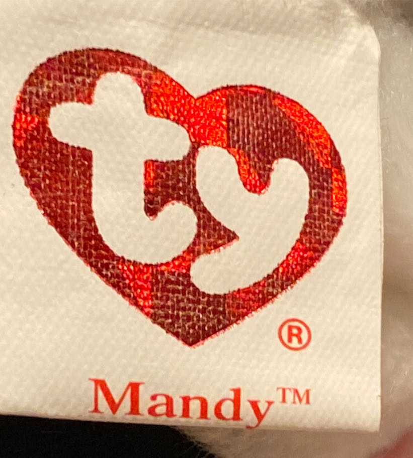 Mandy The Panda Bear  plush collectible [Barcode 008421400201] - Main Image 3