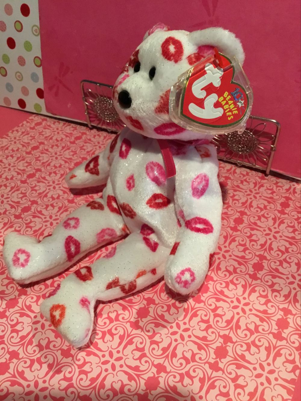 Kissy The Bear  (United States) plush collectible [Barcode 008421400379] - Main Image 4