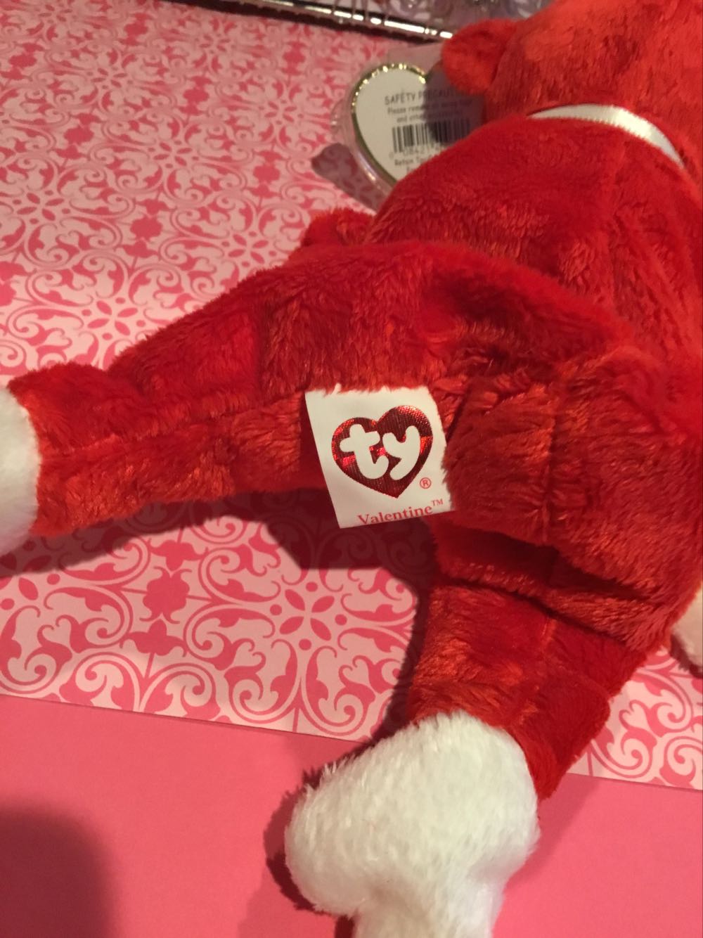 Valentine The Monkey 🙉 L  (United States) plush collectible [Barcode 008421400386] - Main Image 3