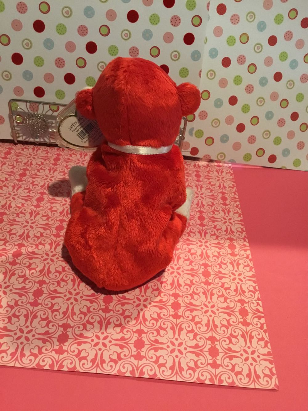 Valentine The Monkey 🙉 L  (United States) plush collectible [Barcode 008421400386] - Main Image 4