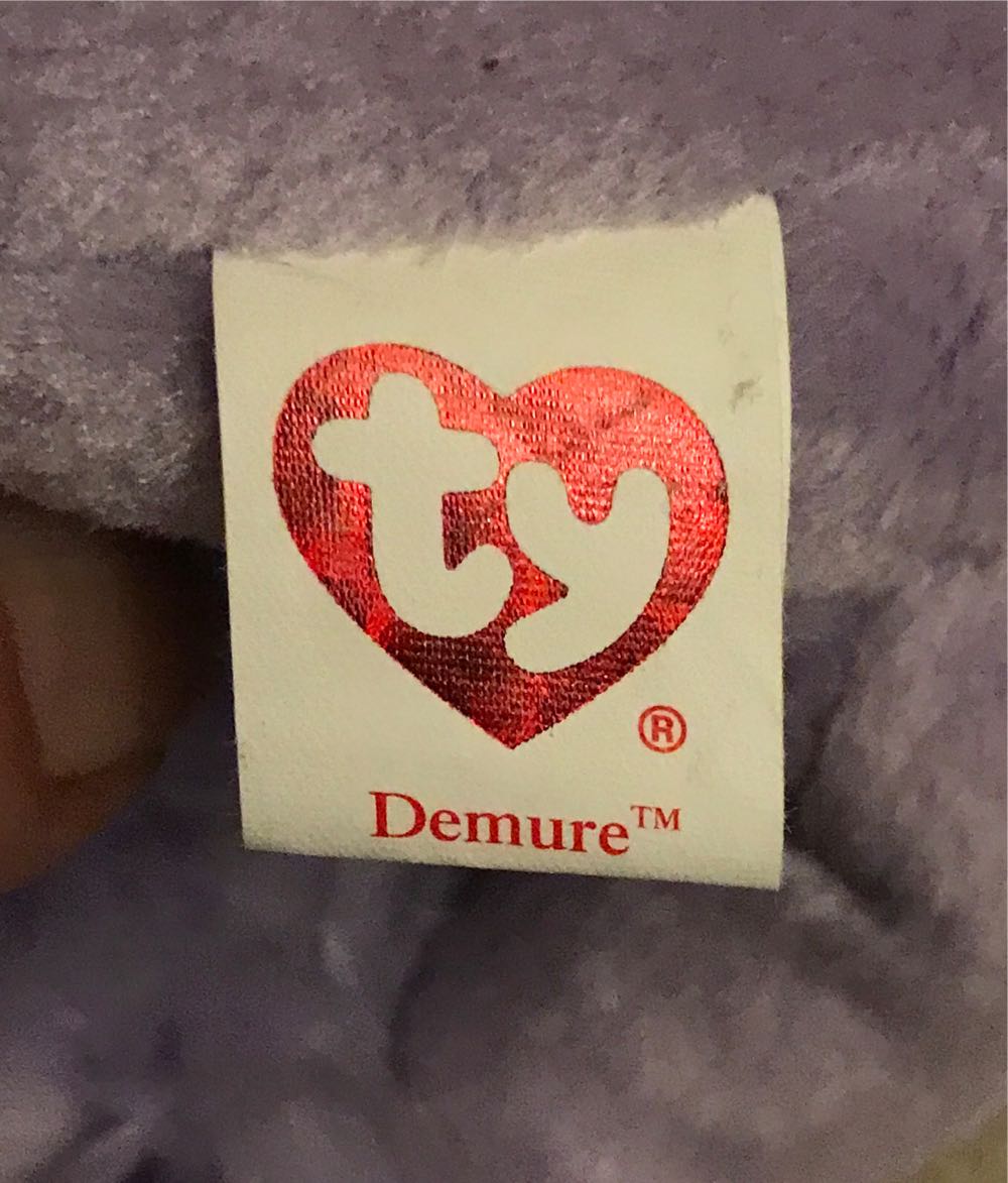 Demure the Poodle  (United States) plush collectible [Barcode 008421400430] - Main Image 4