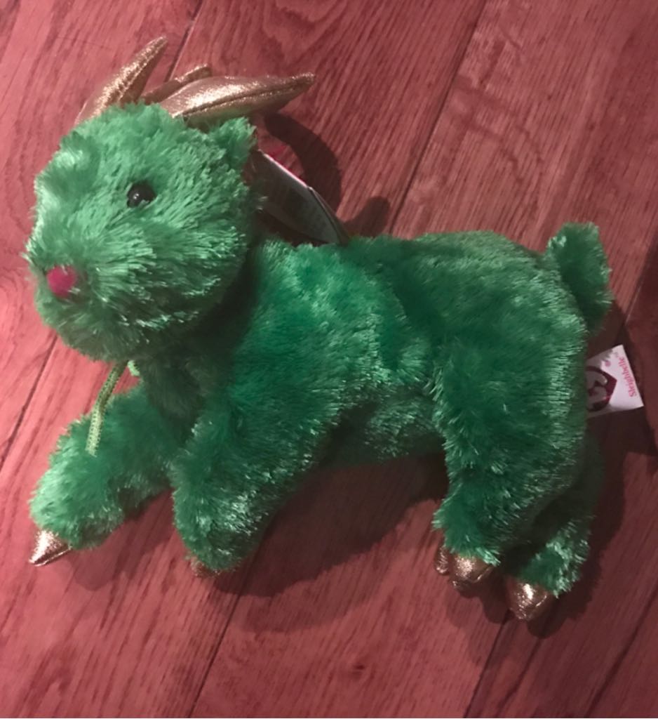 Sleighbelle The Reindeer (white)  (United States) plush collectible [Barcode 008421401444] - Main Image 2