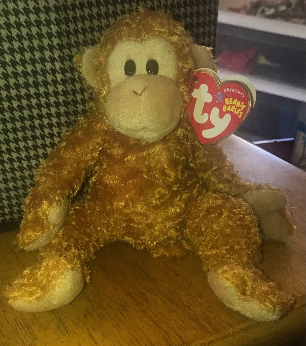 Fumbles the Monkey  (United States) plush collectible [Barcode 008421401710] - Main Image 2
