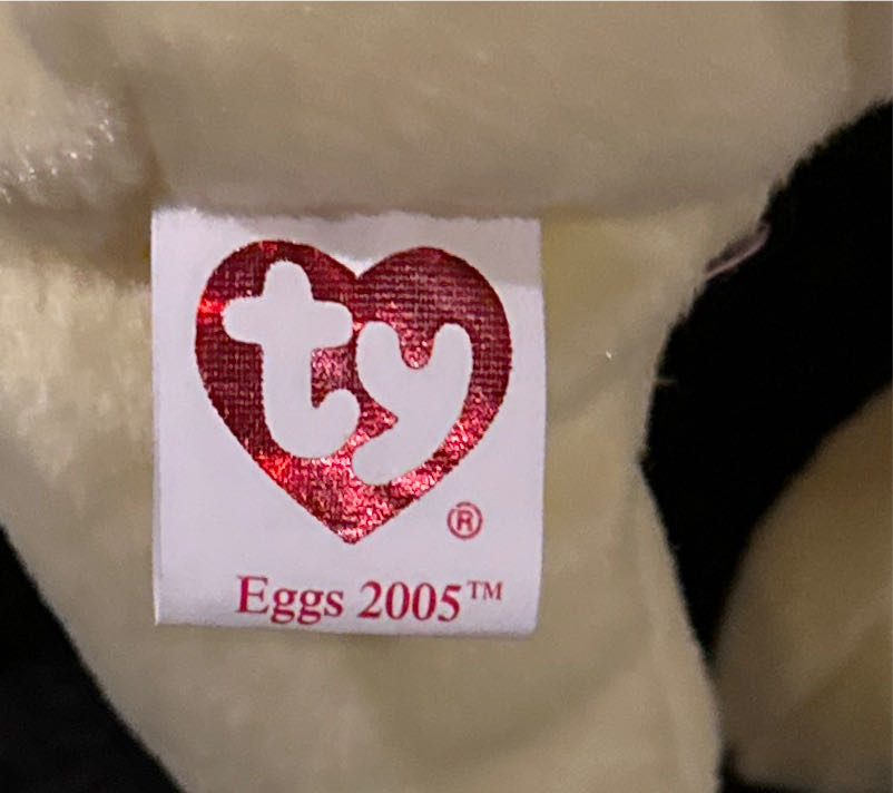 Eggs The Bear 2005  (United States) plush collectible [Barcode 008421401840] - Main Image 3