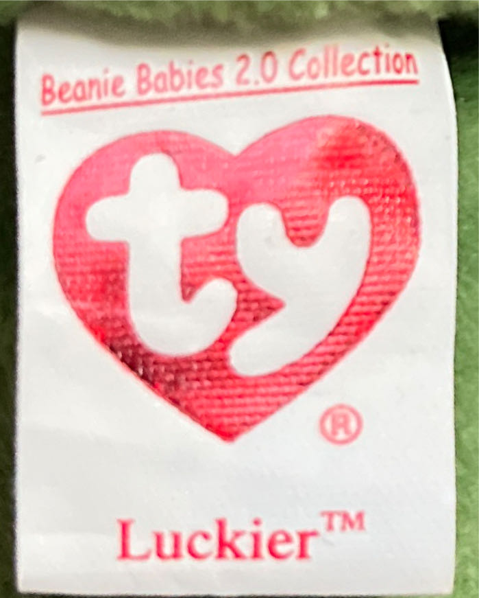 Luckier the Bear 2.0  (United States) plush collectible [Barcode 008421420117] - Main Image 4