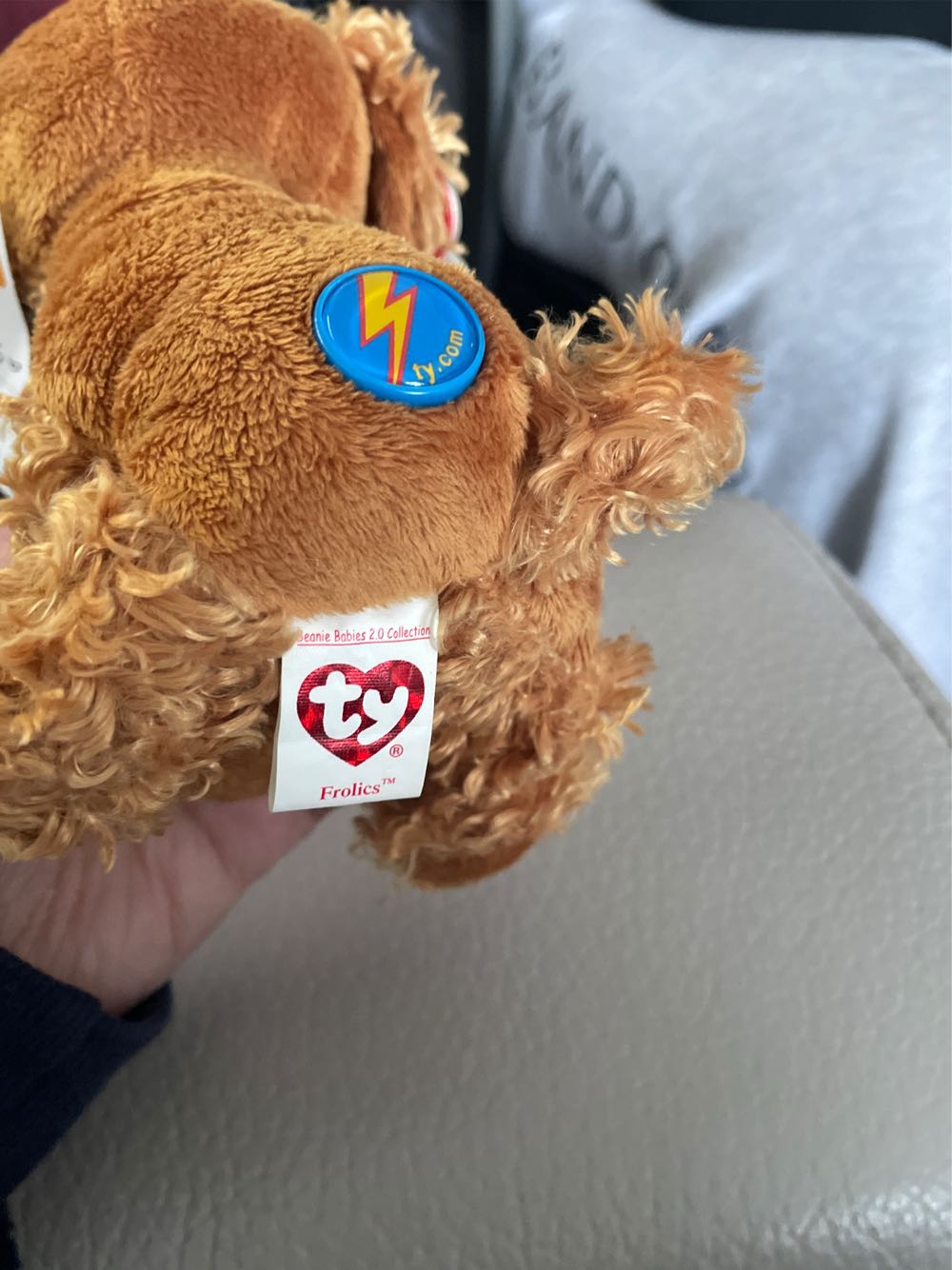 frolics The cocker spaniel dog  plush collectible [Barcode 008421420261] - Main Image 3