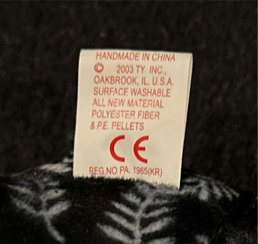 Silver The New Zealand Bear - Asia Pacific  (New Zealand) plush collectible [Barcode 008421460014] - Main Image 4