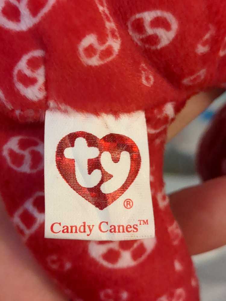 Candy Canes The Bear (red) - Christmas  (United States) plush collectible [Barcode 008421470822] - Main Image 2