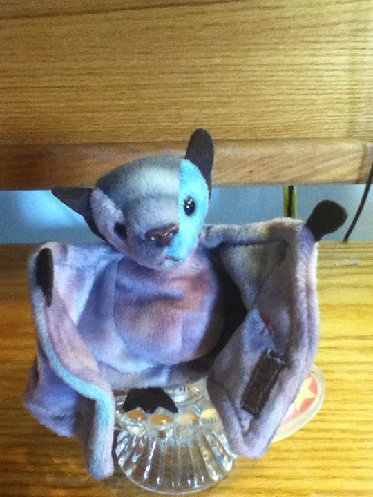 BAtty the Ty-dyed Bat  plush collectible - Main Image 2