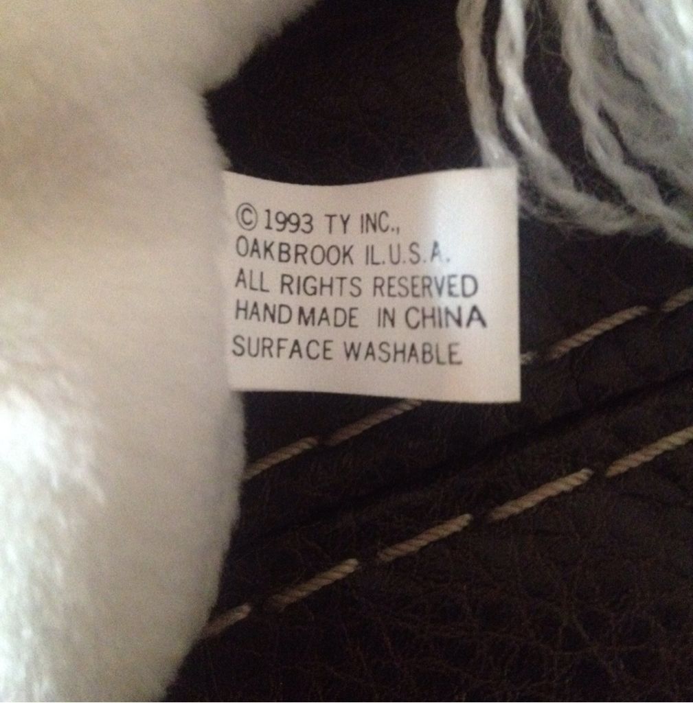 Mystic the Unicorn (Brown Horn, Fine Mane)  plush collectible - Main Image 2