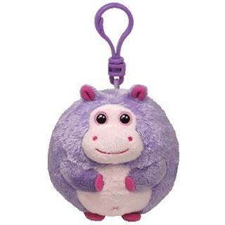.BALLZ Dewdrop The Purple Hippo (Clip)  plush collectible - Main Image 1