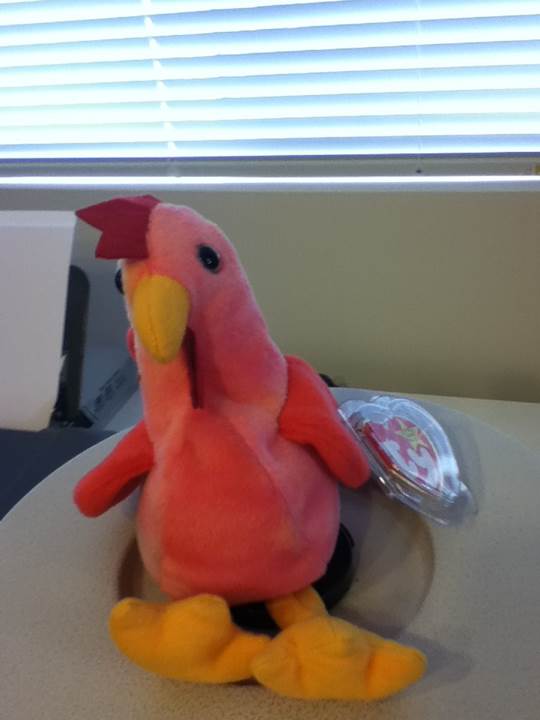 Strut The Rooster  plush collectible - Main Image 2