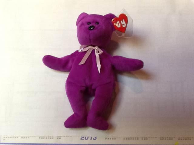 Teddy NF - Magenta  plush collectible - Main Image 2