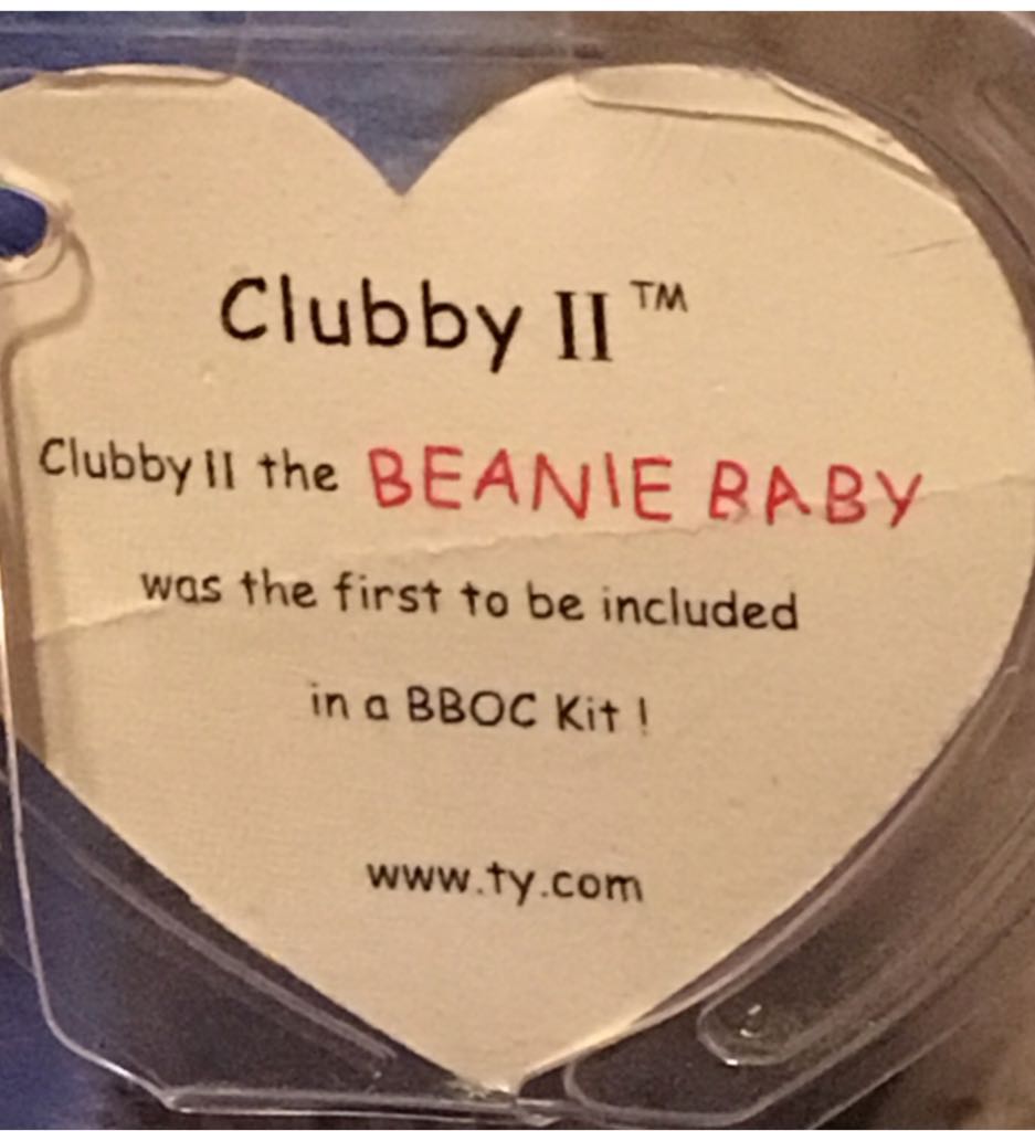 Clubby II The Bear  plush collectible - Main Image 2