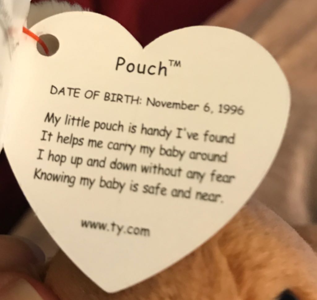 Pouch the Kangaroo  (United States) plush collectible - Main Image 2