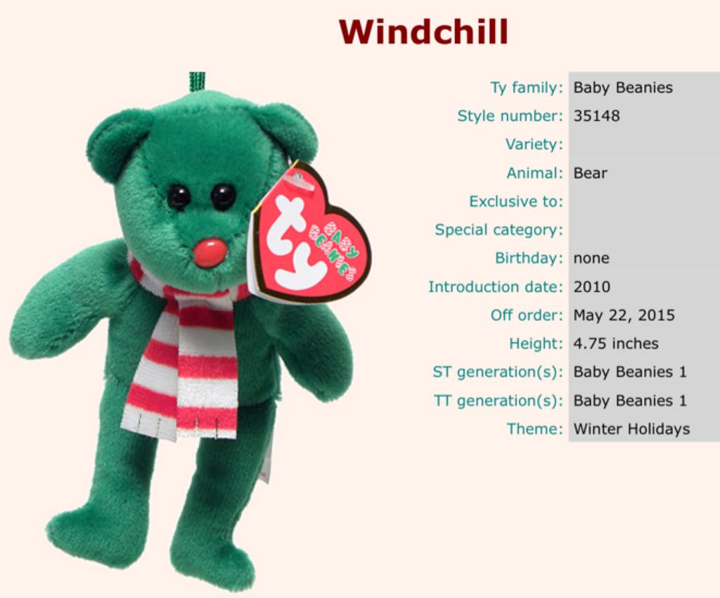 Windchill  plush collectible - Main Image 2