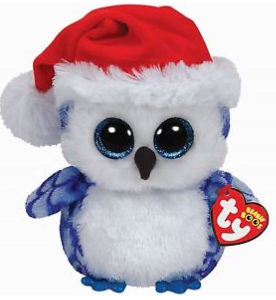Icicle The Owl Ty Beanie Boos  plush collectible - Main Image 2