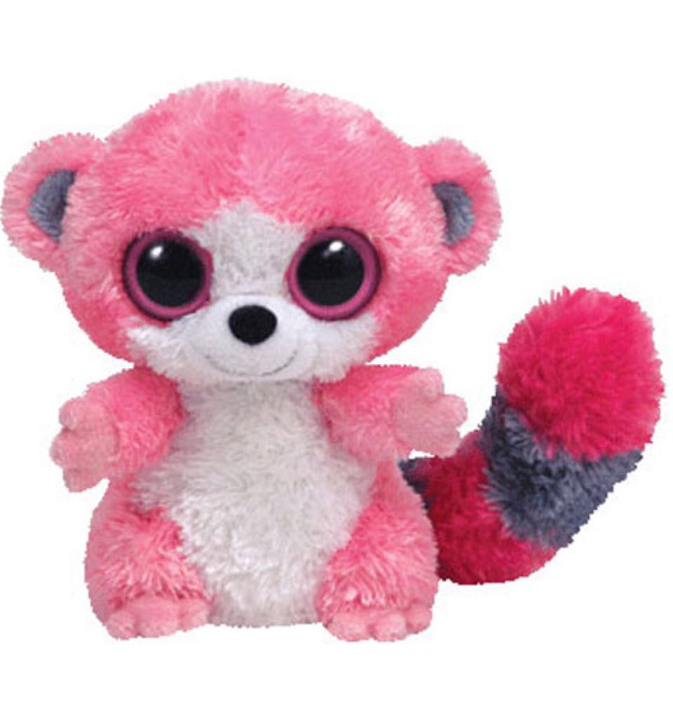 Beanie Boos - Bubblegum The Lemur  plush collectible - Main Image 2