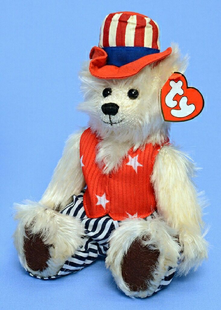 2001 Holiday Teddy Beanie Buddy