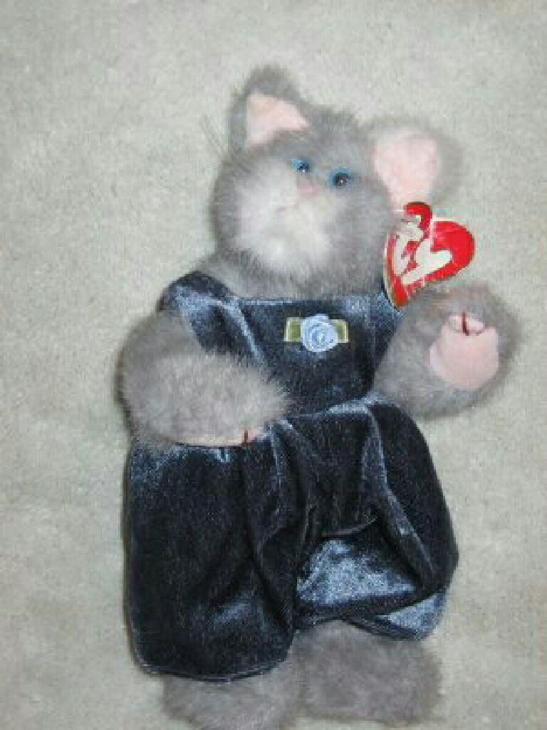 SCARED-e The Cat - Beanie Buddies - Halloween