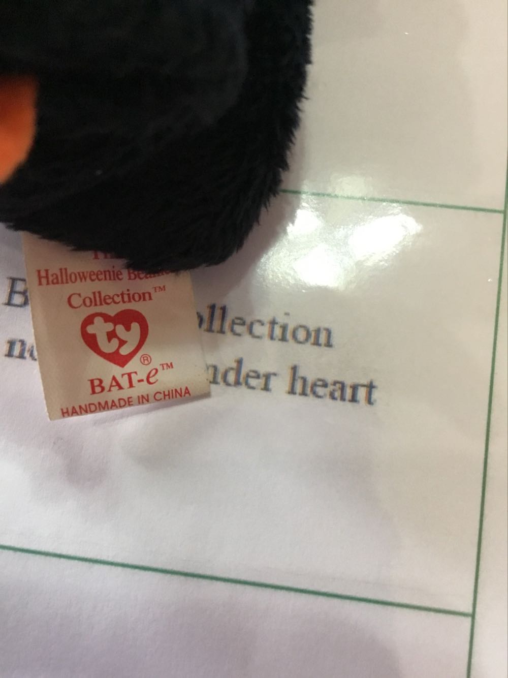 Bat-e the bat 🦇(Halloweenie) L  plush collectible - Main Image 3