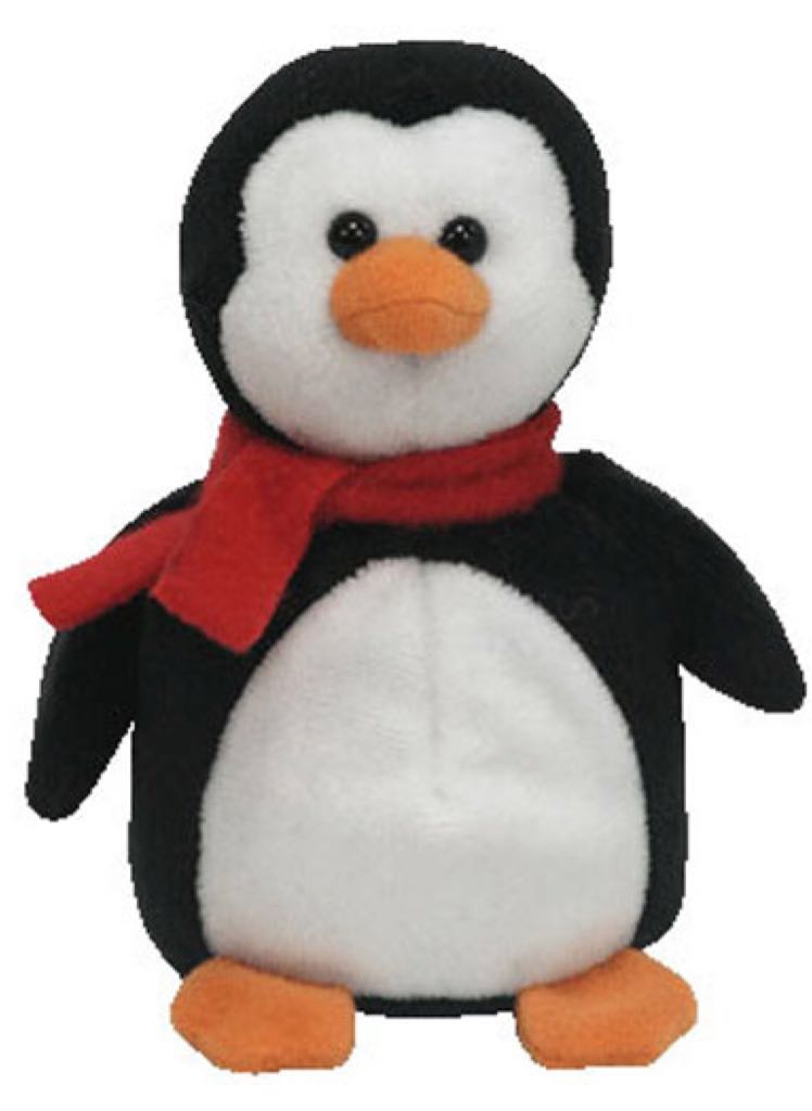 Lil’ Sleds the peguin (Jingle Beanie)  plush collectible - Main Image 2
