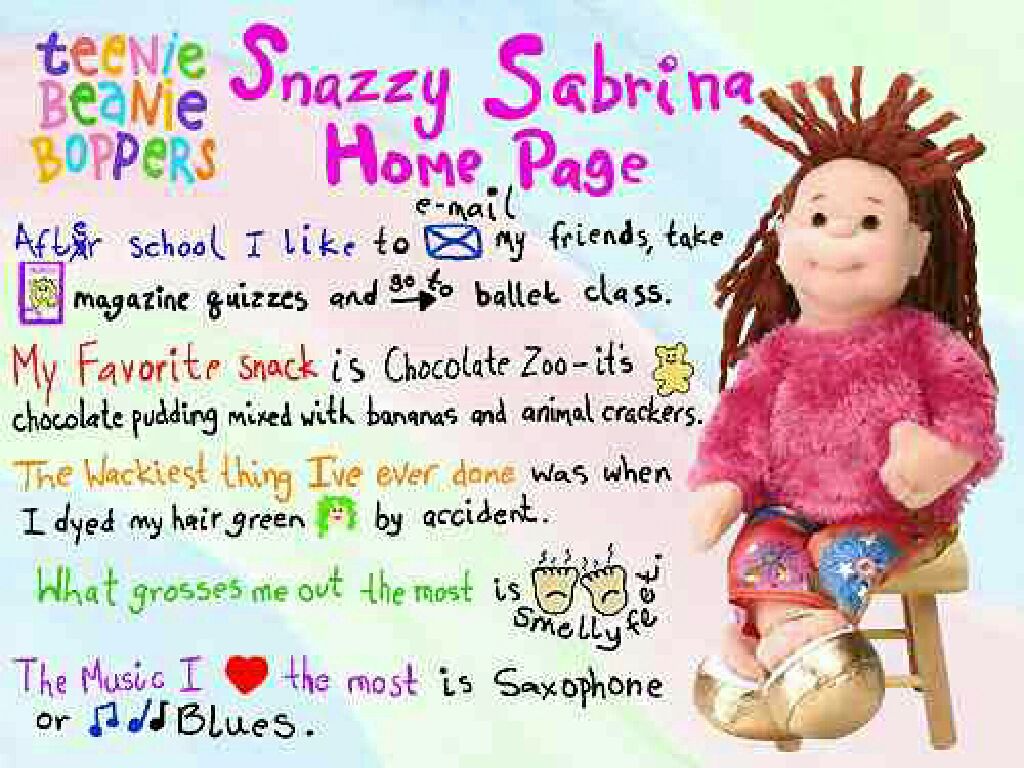 Snazzy Sabrina  plush collectible - Main Image 2