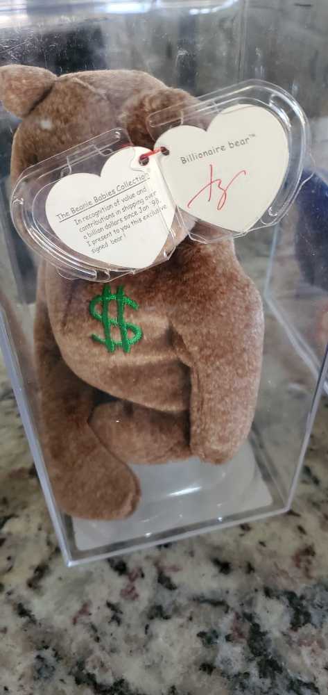 Billionaire #1 Bear  plush collectible - Main Image 3