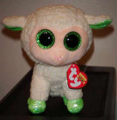 Lala The Lamb Ty Beanie Boos  plush collectible - Main Image 1