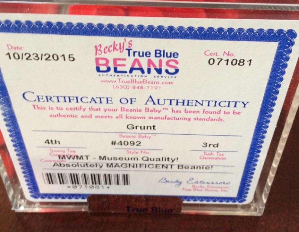 Grunt  plush collectible - Main Image 2