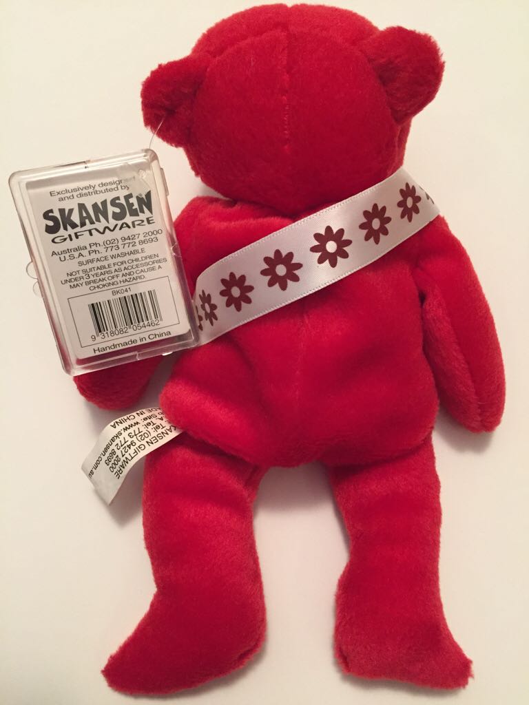 Ruby The Red Bear (Mutation)  (Australia) plush collectible - Main Image 2
