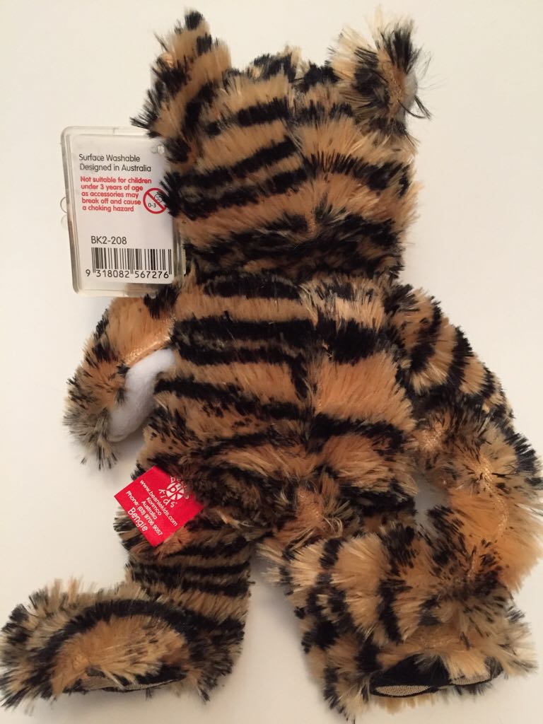 Bengie The Bengal Tiger 1  (Australia) plush collectible - Main Image 2