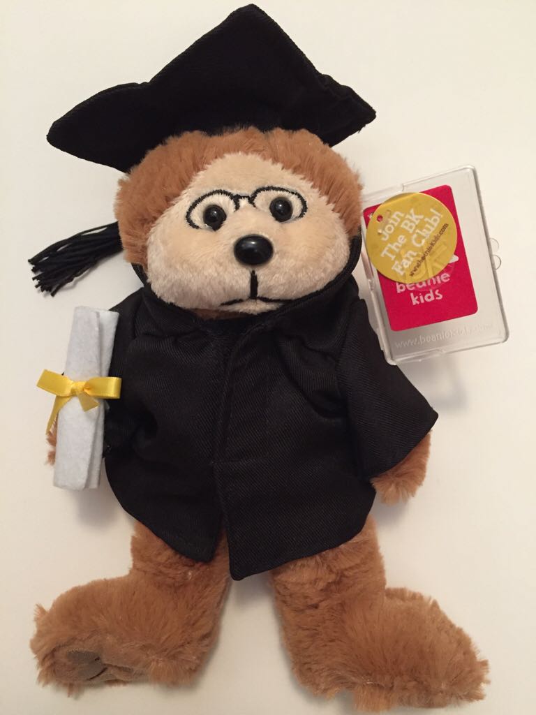 Brains The Graduation Bear 2  (Australia) plush collectible - Main Image 1