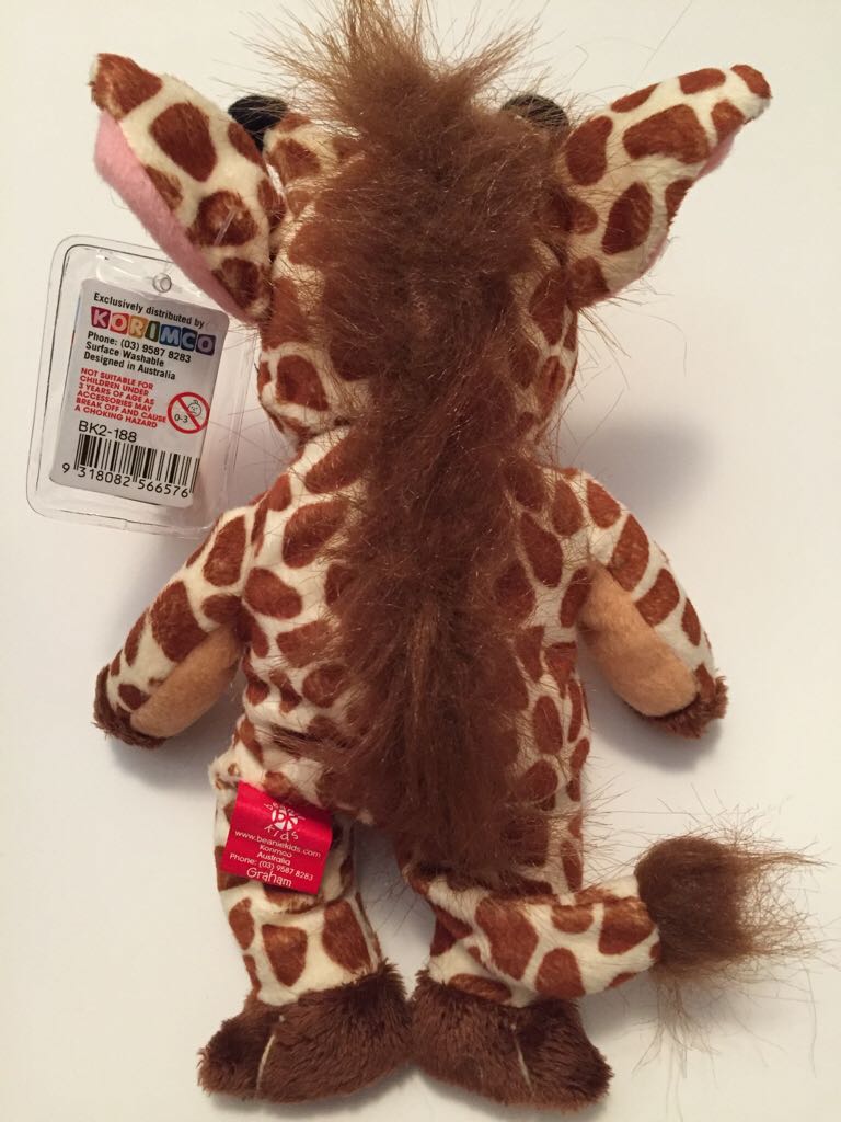 Graham The Giraffe Bear  (Australia) plush collectible - Main Image 2