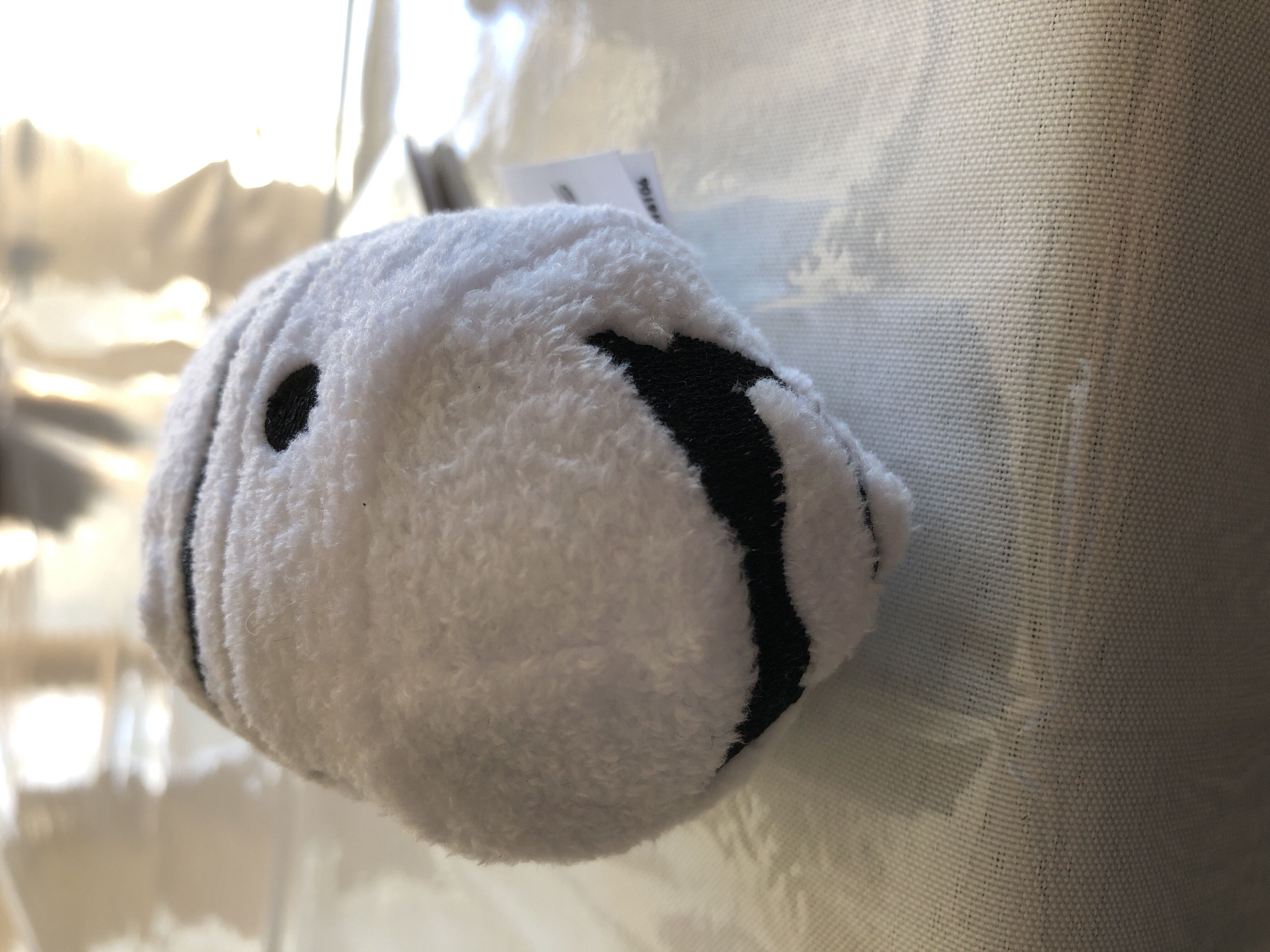 Glitter the dog (key clip)