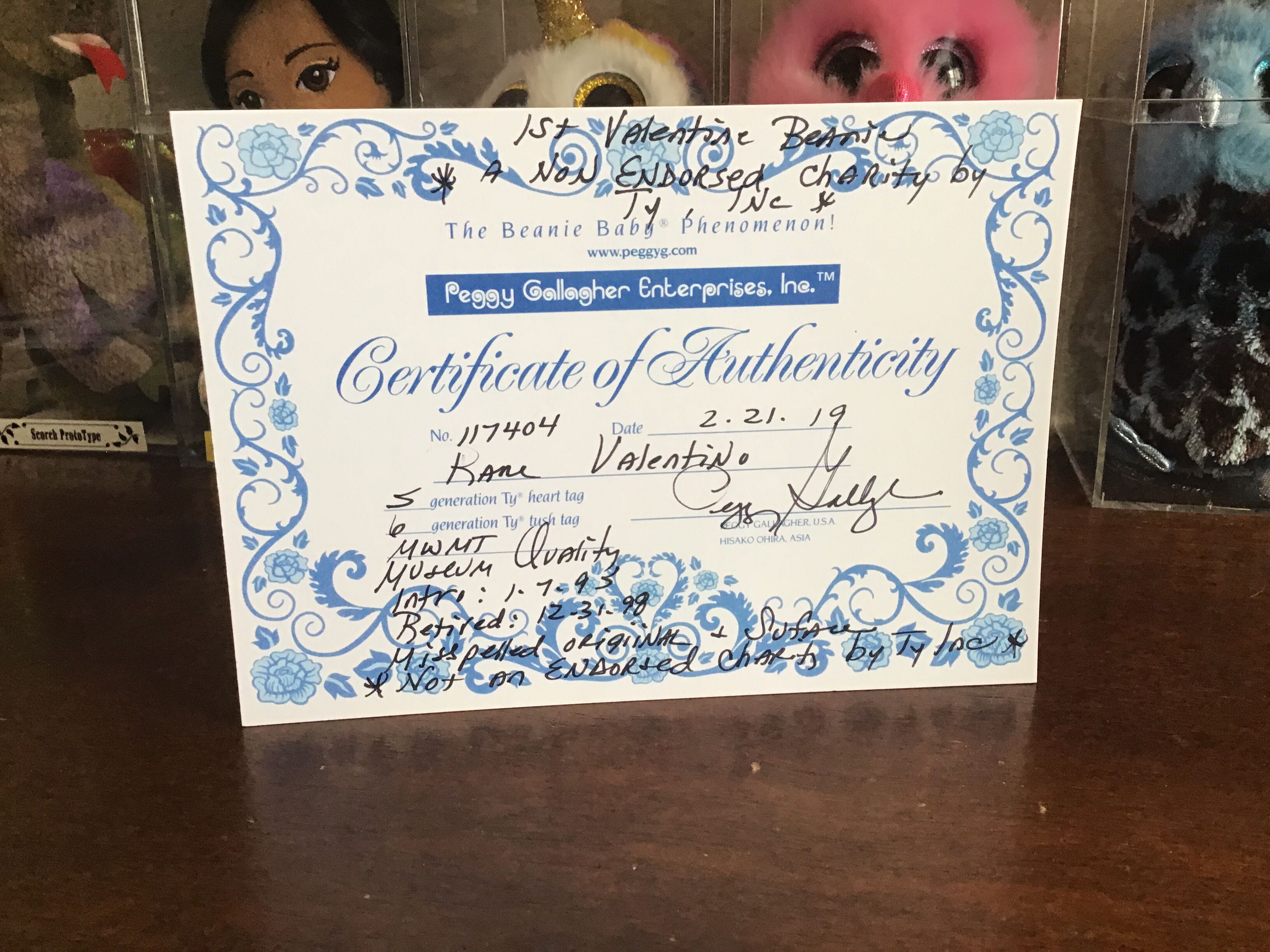 Valentino Astro Authenticated  plush collectible [Barcode 86522455675] - Main Image 2