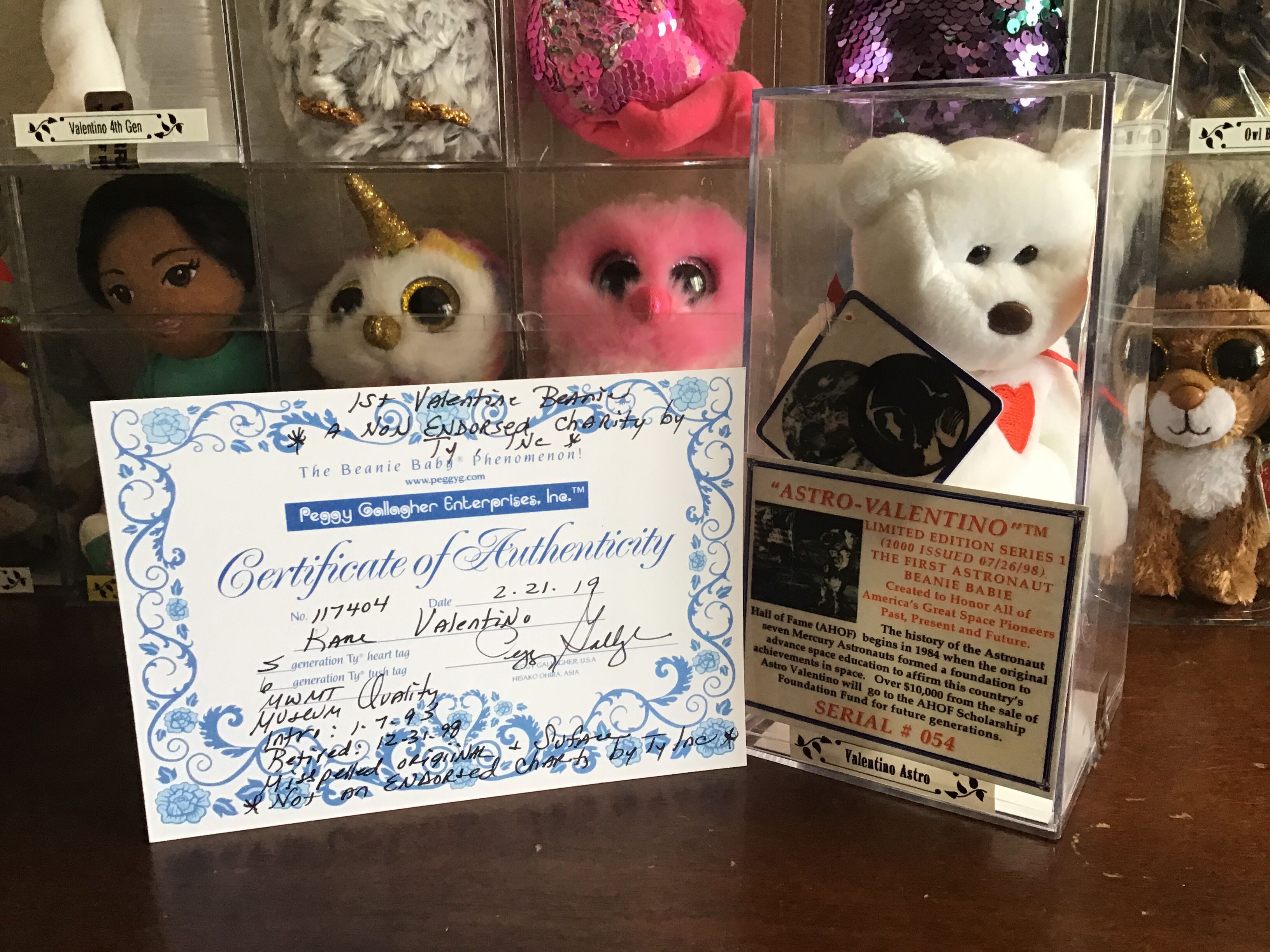 Valentino Astro Authenticated  plush collectible [Barcode 86522455675] - Main Image 3