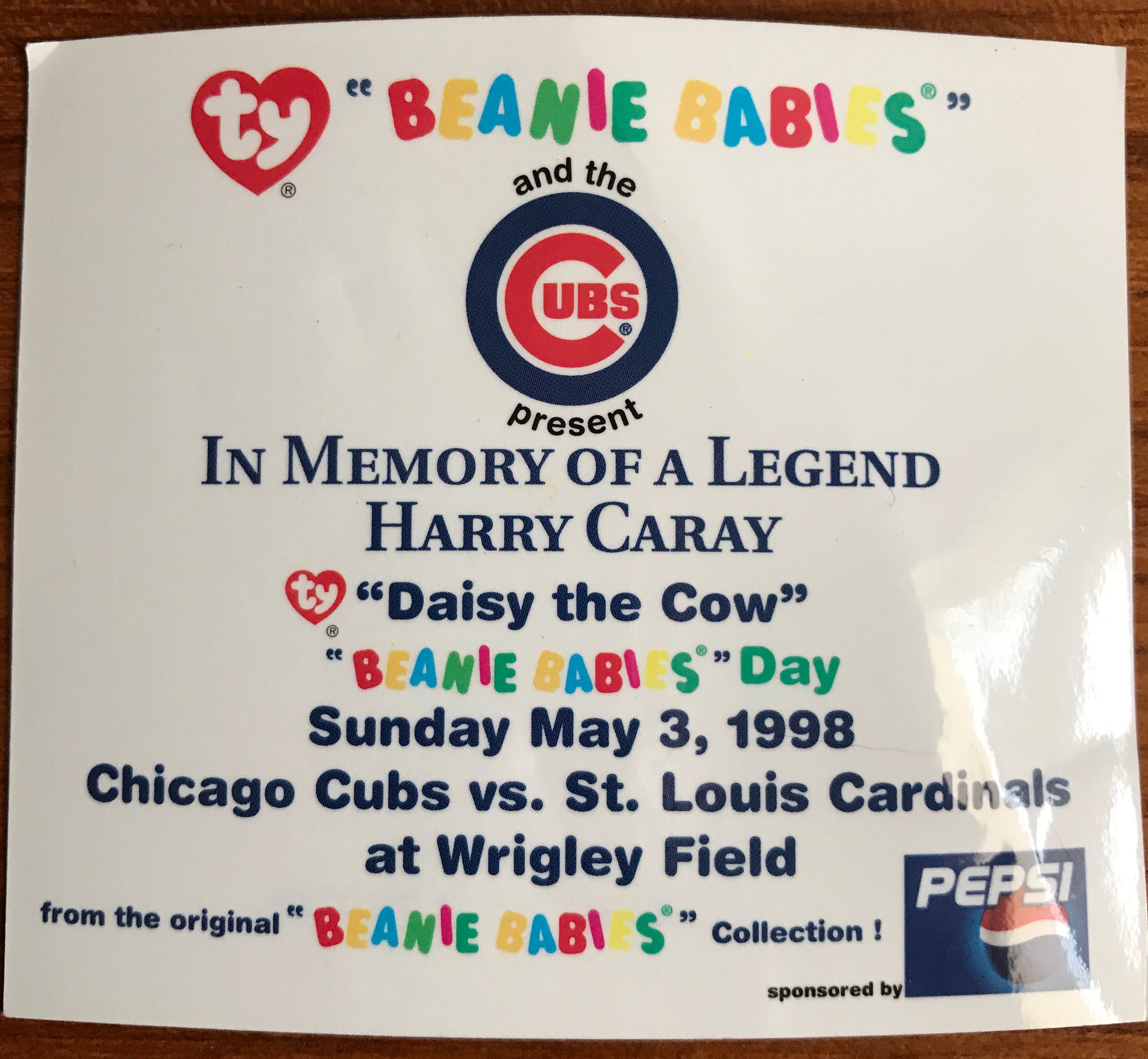 Daisy At Wrigley Field  (United States) plush collectible - Main Image 3