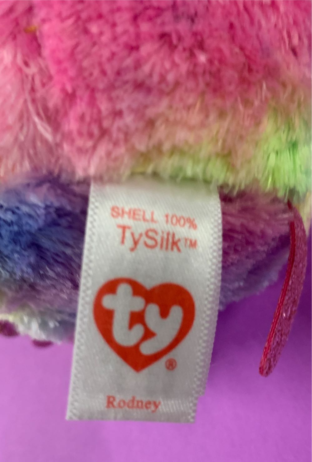 Rodney Beanie Boo  (United States) plush collectible [Barcode 008421362141] - Main Image 3