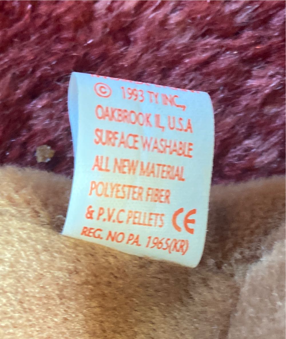 Cubbie The Bear  (United States) plush collectible - Main Image 4