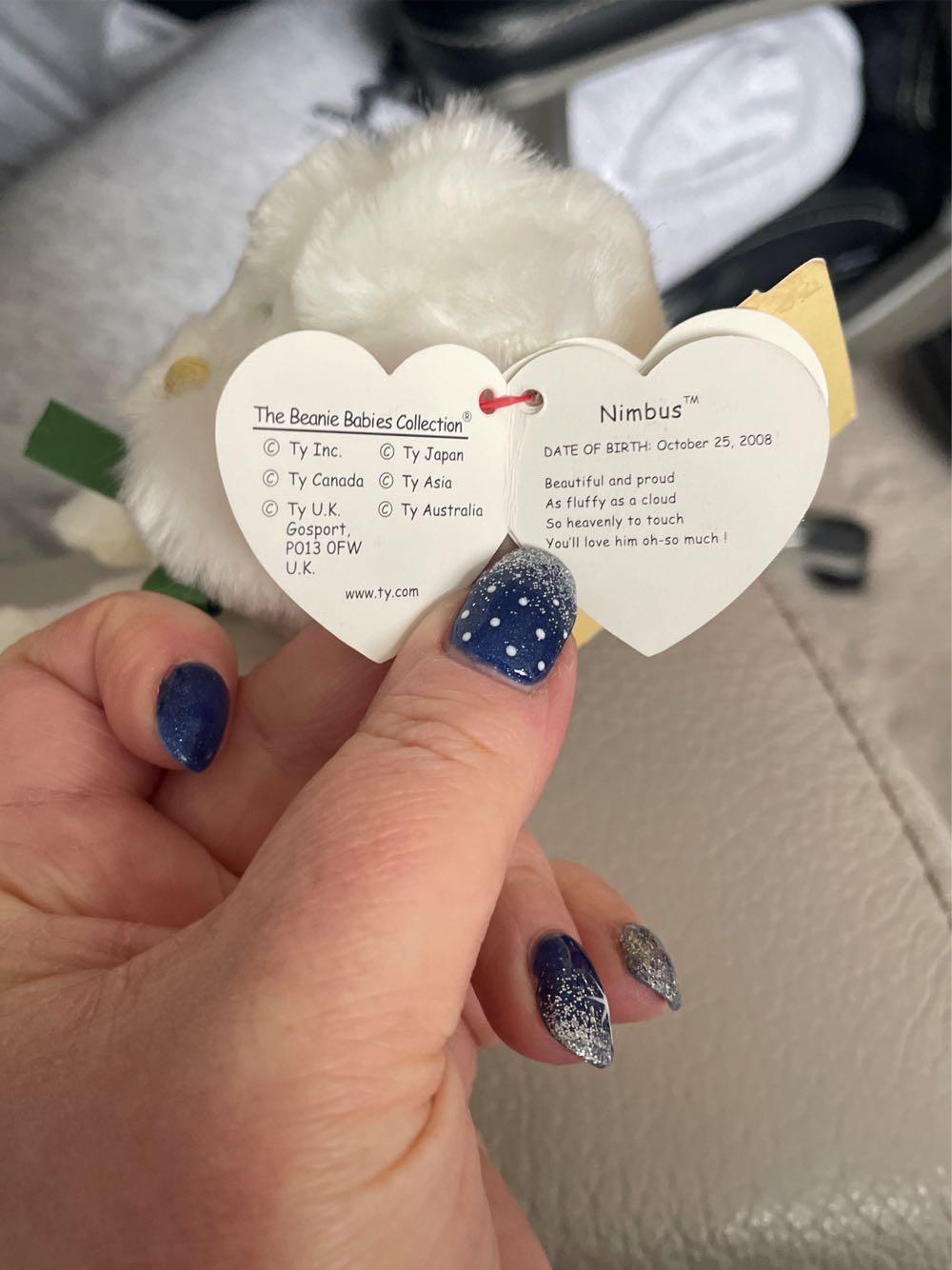 Nimbus  (United Kingdom) plush collectible [Barcode 008421461332] - Main Image 3