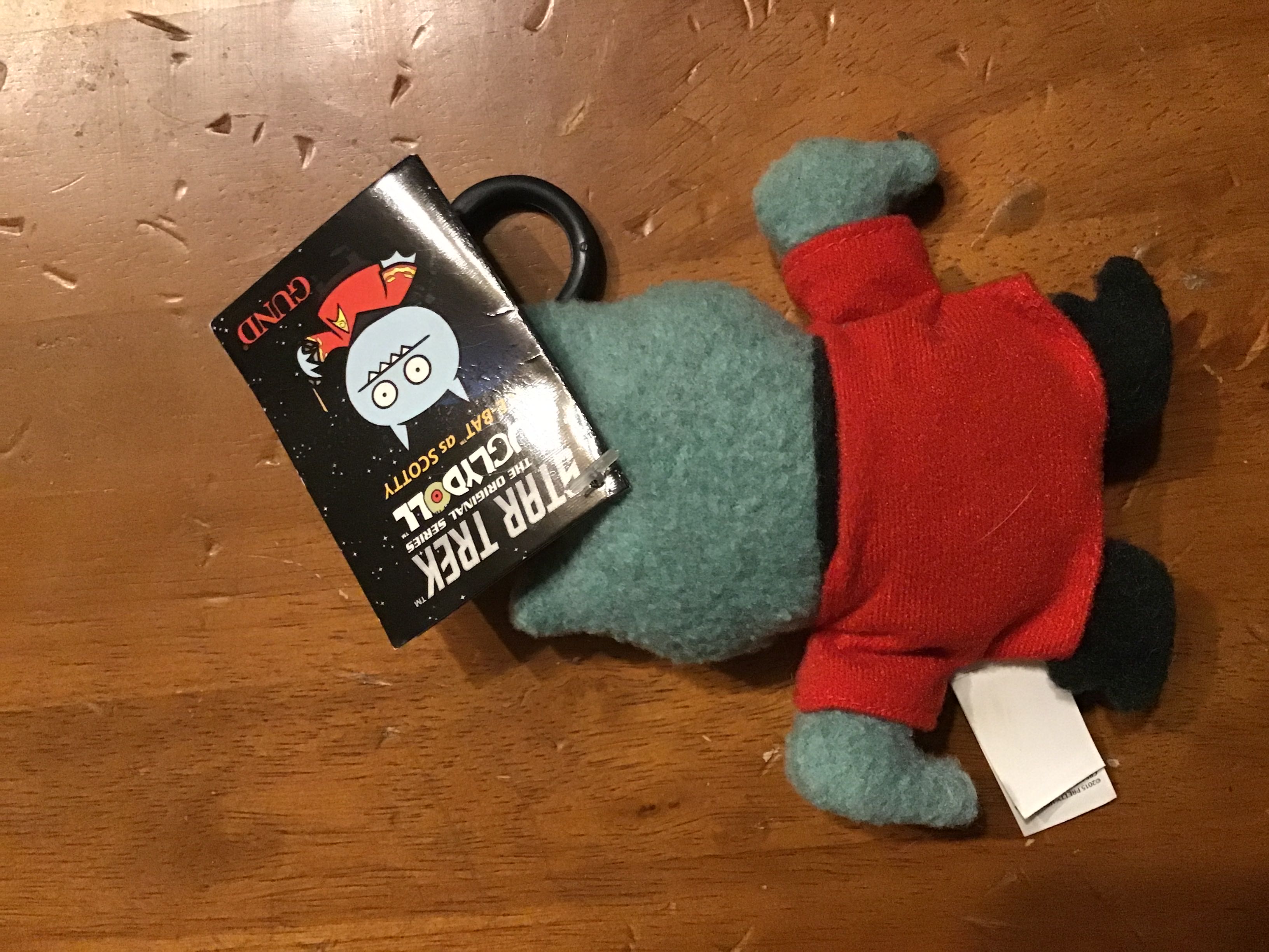 Ugly Doll Ice-Bat As Scotty (Key Chain)  plush collectible [Barcode 028399073252] - Main Image 2