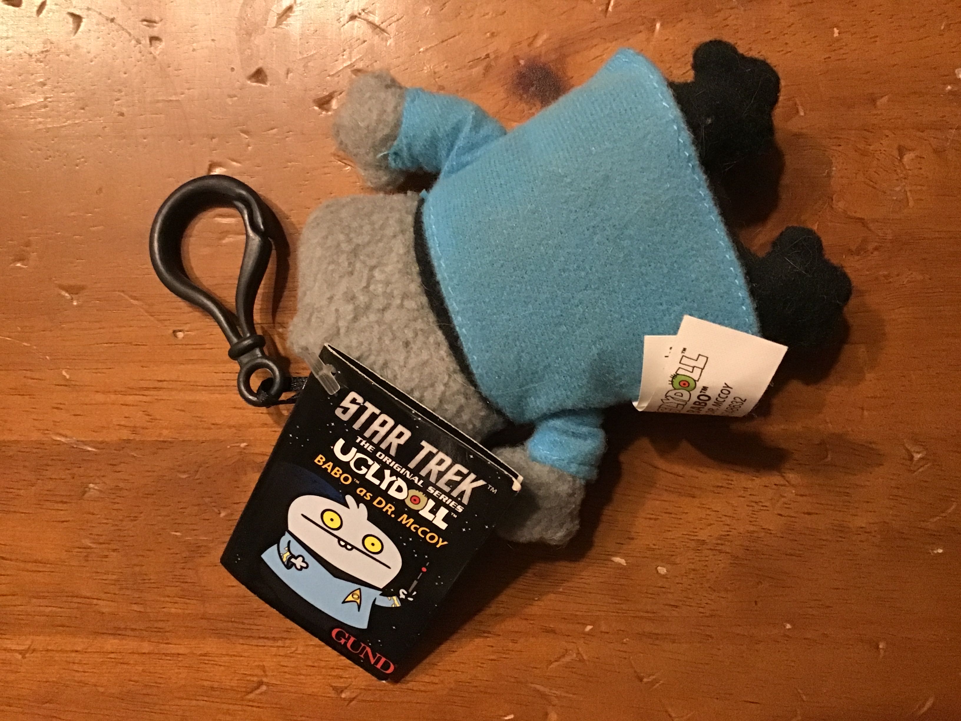 BABO as Dr. McCoy (Key Chain)  plush collectible [Barcode 028399073085] - Main Image 2
