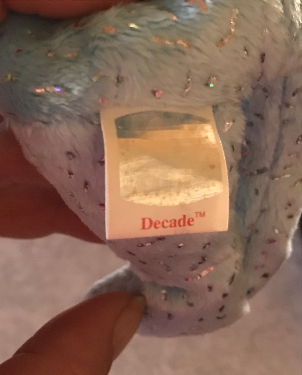 Decade The Bear (Brown)  (United States) plush collectible [Barcode 008421045853] - Main Image 3